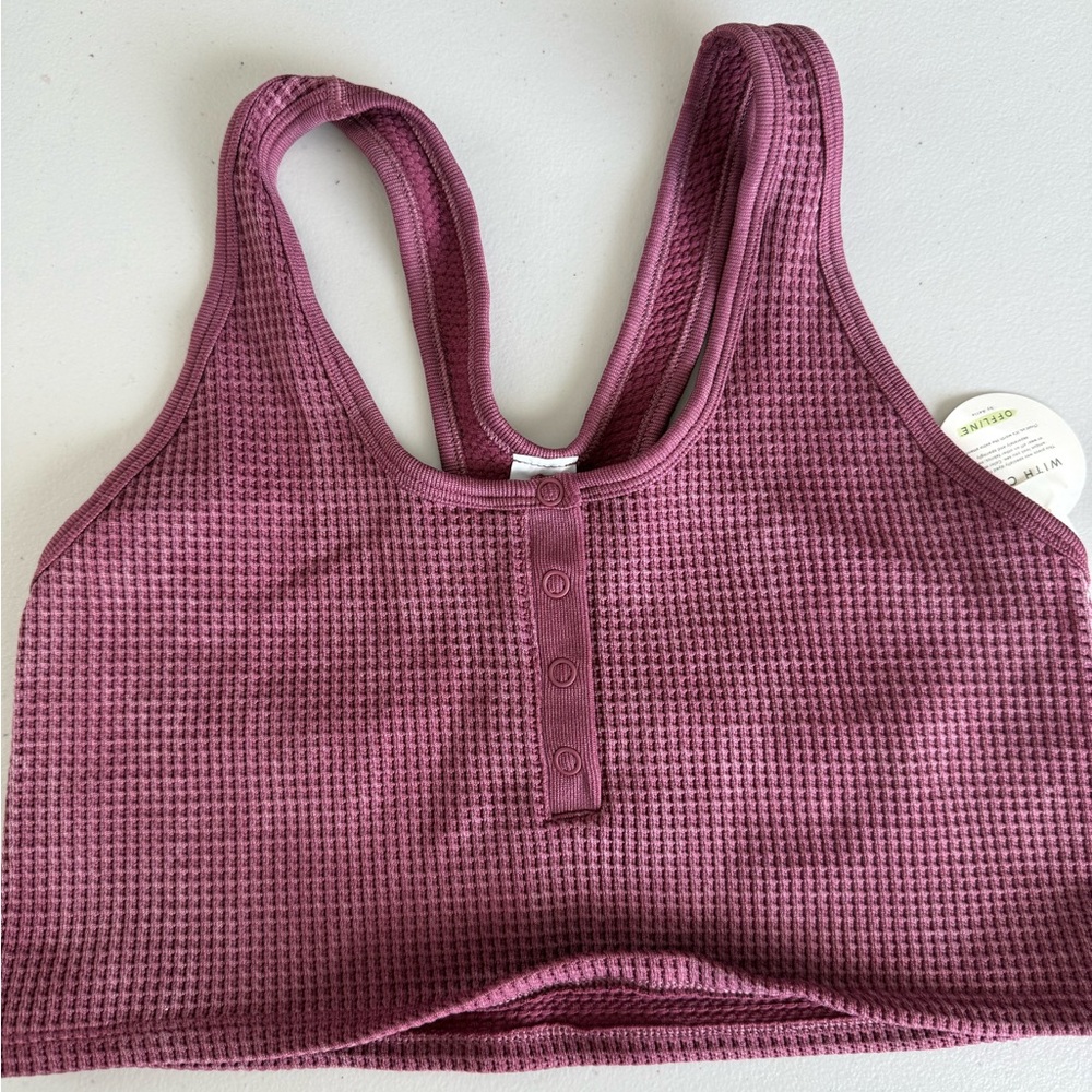 Aerie crop top/sports bra M